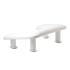 Adjustable and tiltable hand rest, 1 piece