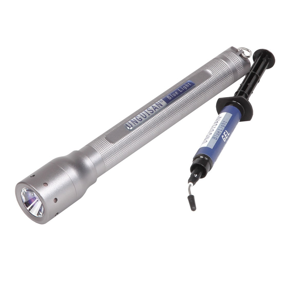 Kit completo di fissaggio per filo al titanio con Lampada Led e Gel Unguisan