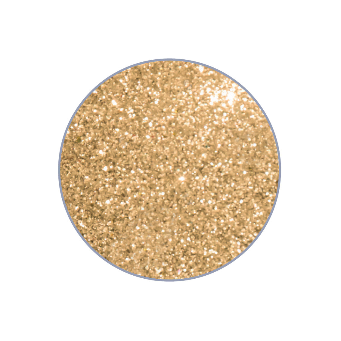 Farbiges UV-Gel Glitter für Nageldesign Gold TNS 5 ml