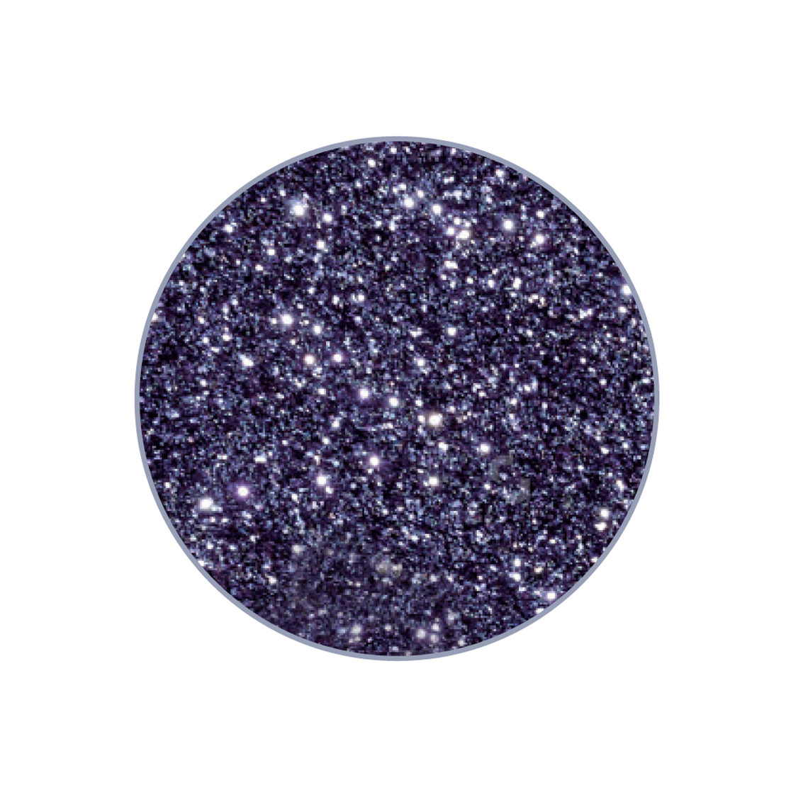 Coloured UV gel glitter for nail design Purple TNS 5 ml