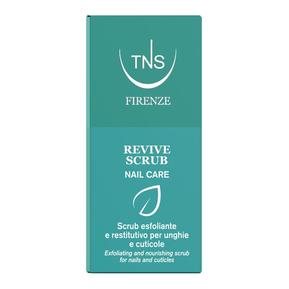 Exfoliating and restorative scrub for dry and damaged nails and cuticles Revive Scrub TNS 10 ml