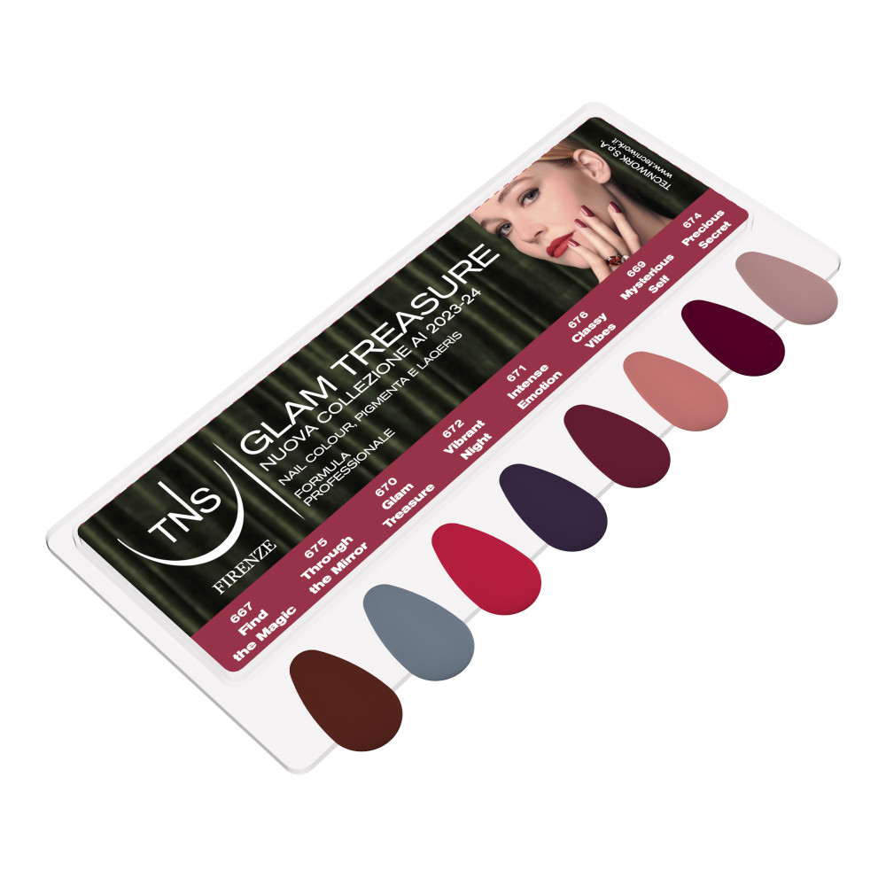 Glam Treasure Collection Herbst/Winter 2023-24 TNS Nagellacke 30 Stück