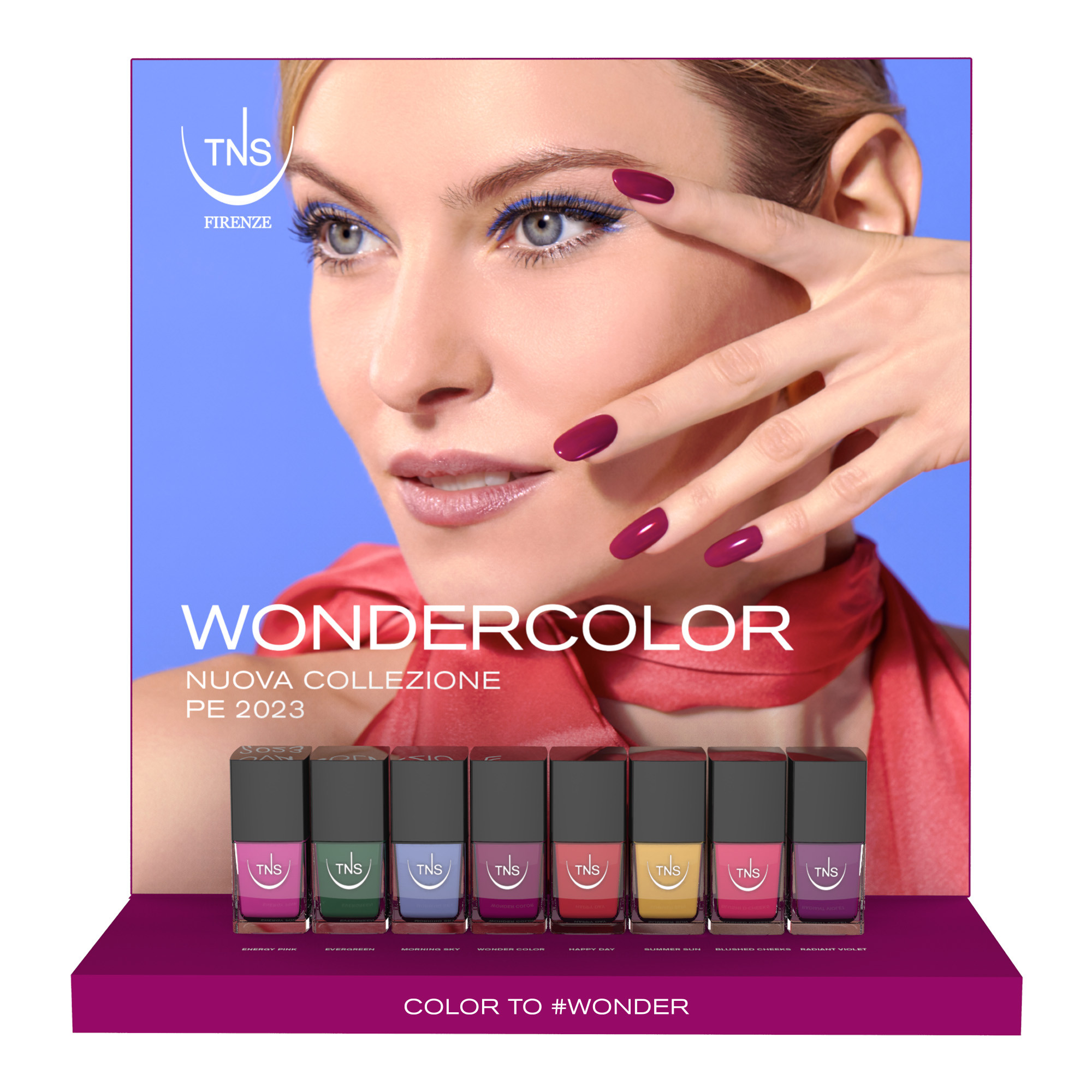 Wondercolor Collection Frühjahr/Sommer 2023 TNS Nagellacke 30 Stk.