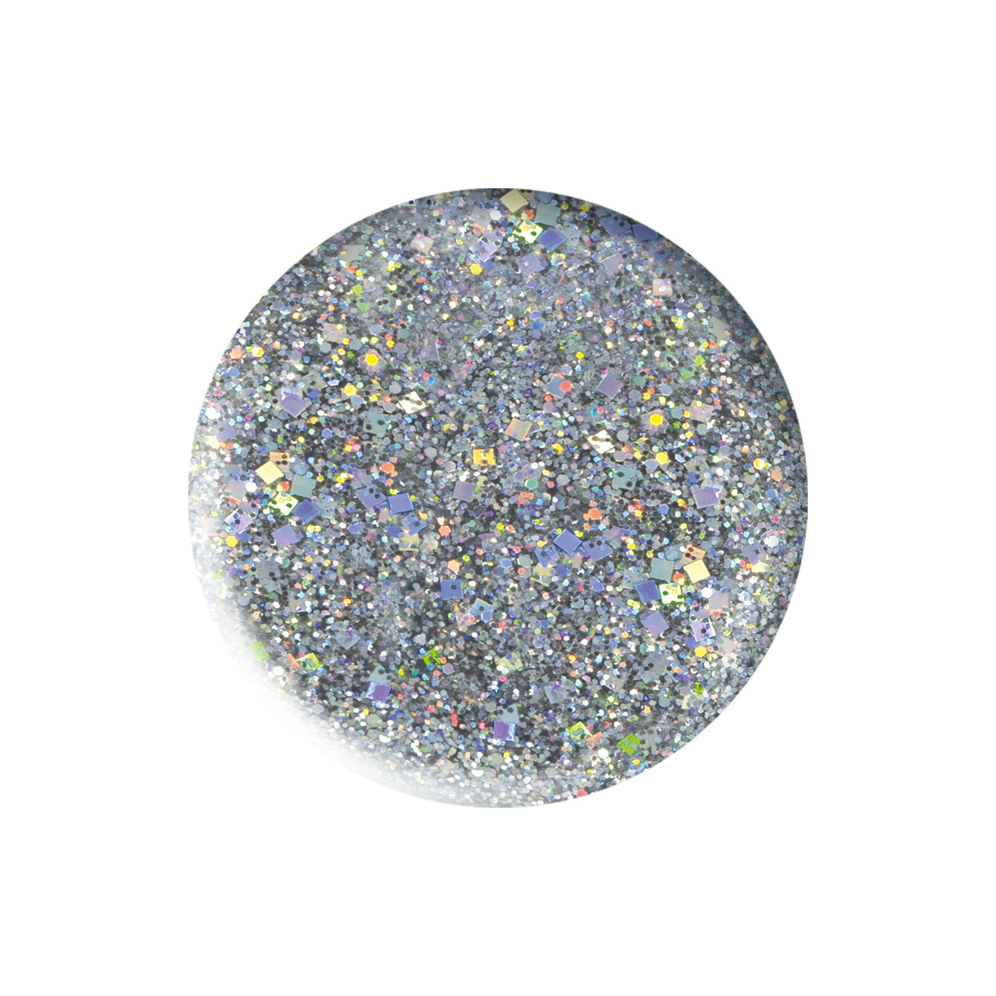 Nagellack Glitter Platinum 10 ml TNS