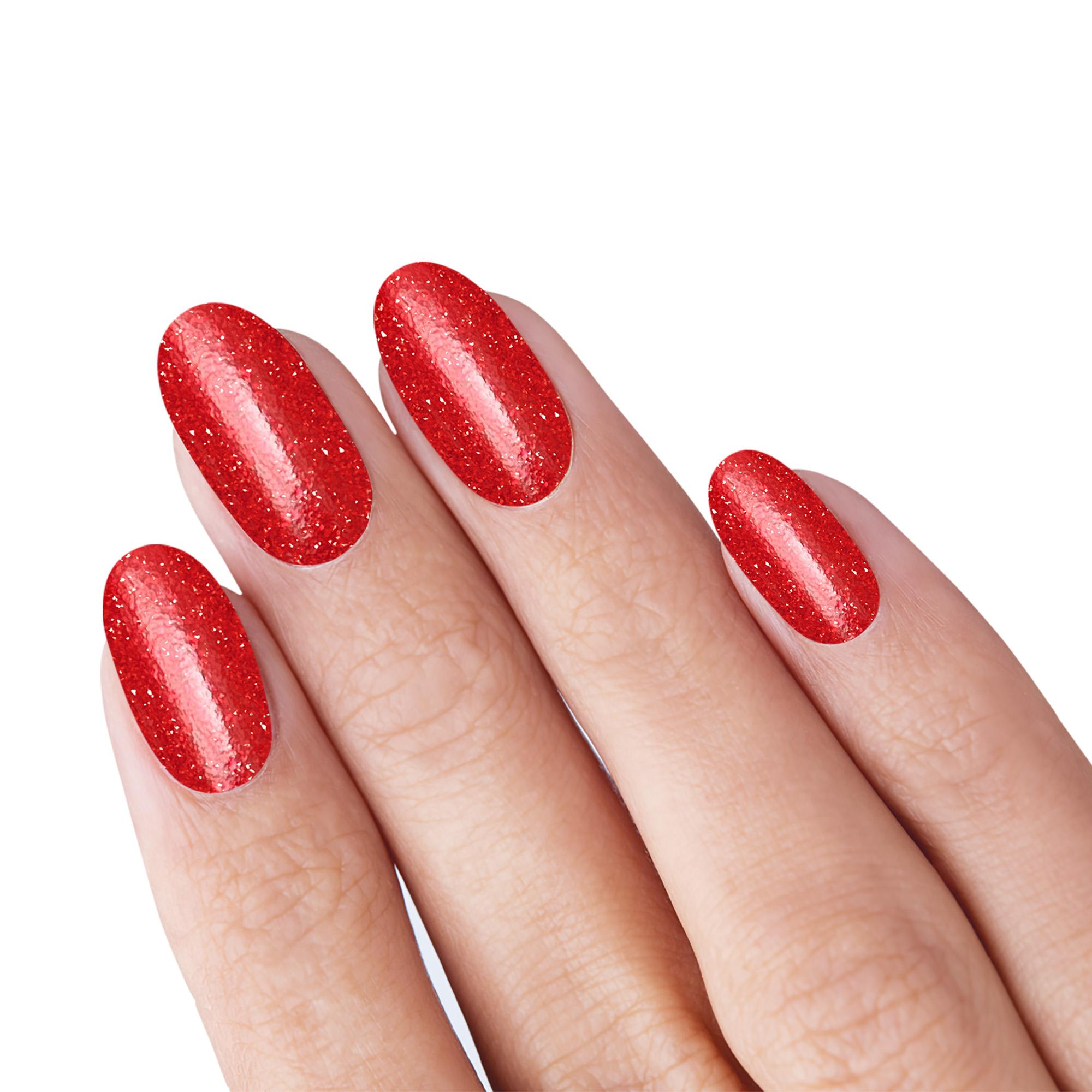 Nagellack  Red Glitz rot 10 ml TNS