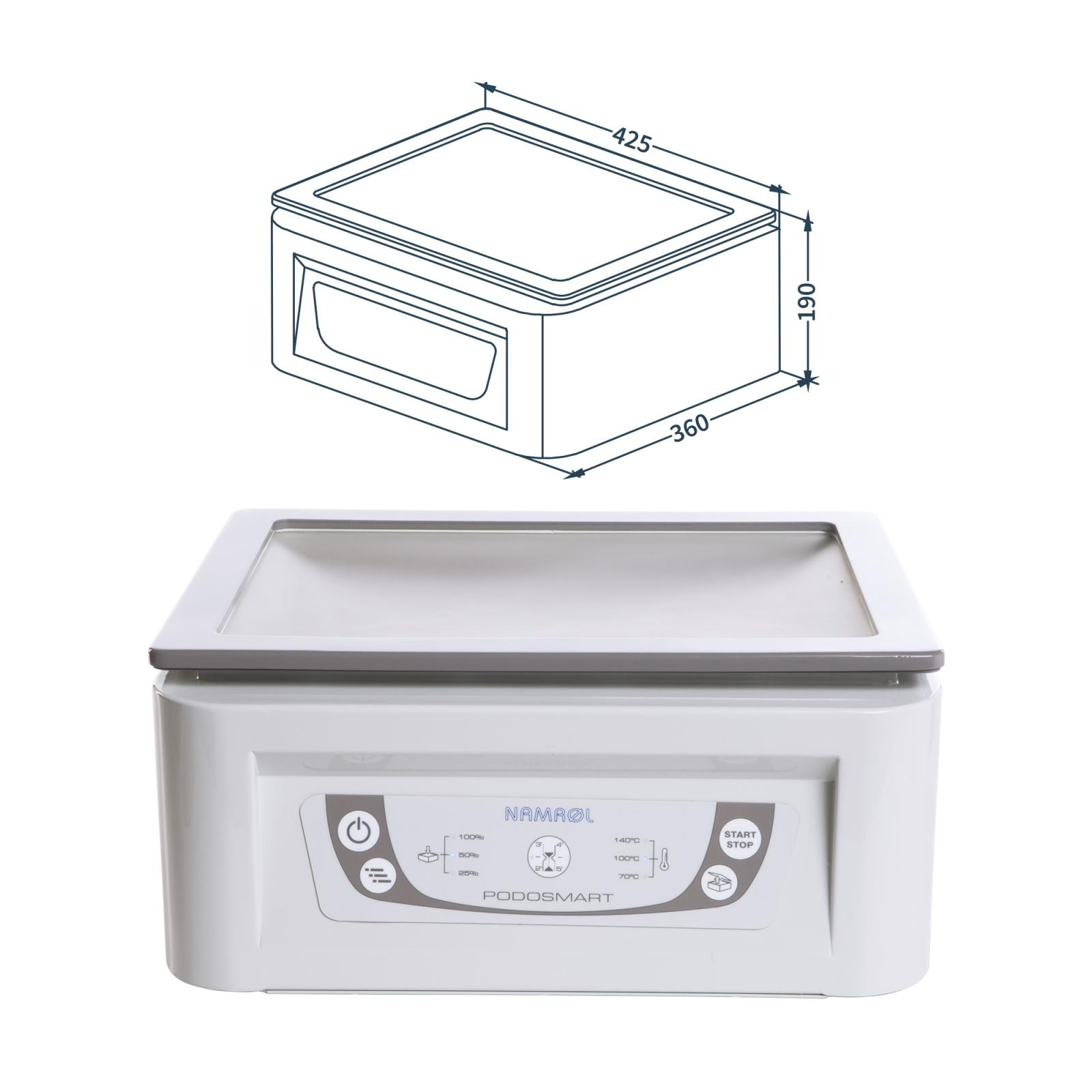 Termoformadora digital con bomba de vacío integrada Podosmart