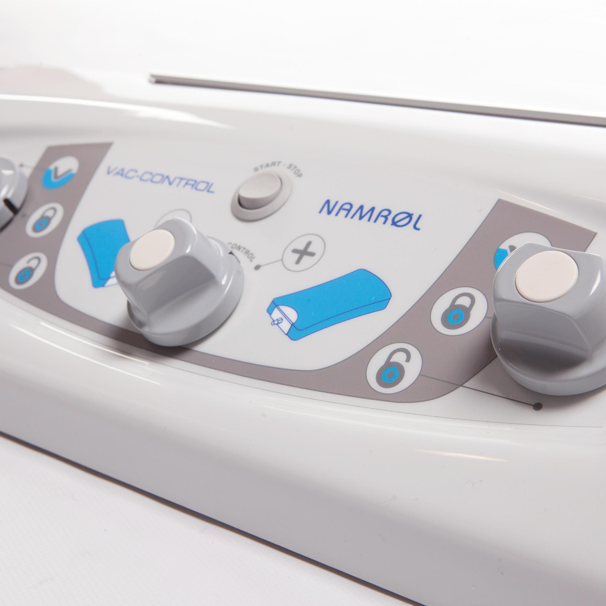 Vac-Control - Unidad de control con bomba de vacío para almohadillas de toma de huellas