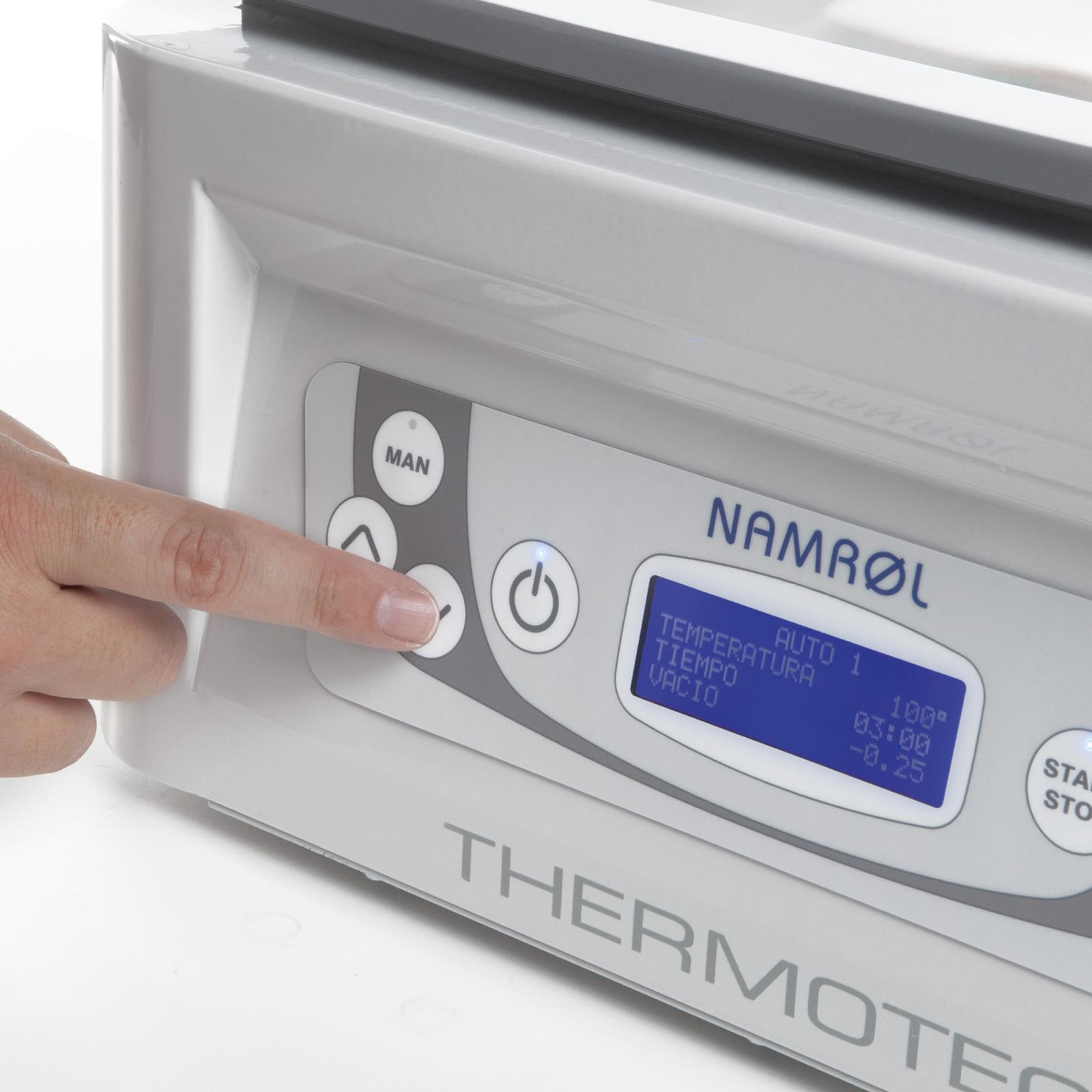 Termoformadora digital con pedal y bomba de vacío Thermotec