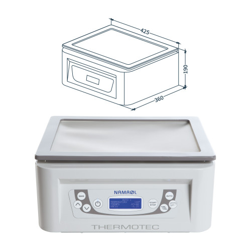 Thermotec - Plateforme de thermoformage digitale avec pédale et pompe à vide integrée