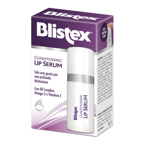 Présentoir de 12 pièces de sérum conditionnant pour les lèvres Blistex avec testeur