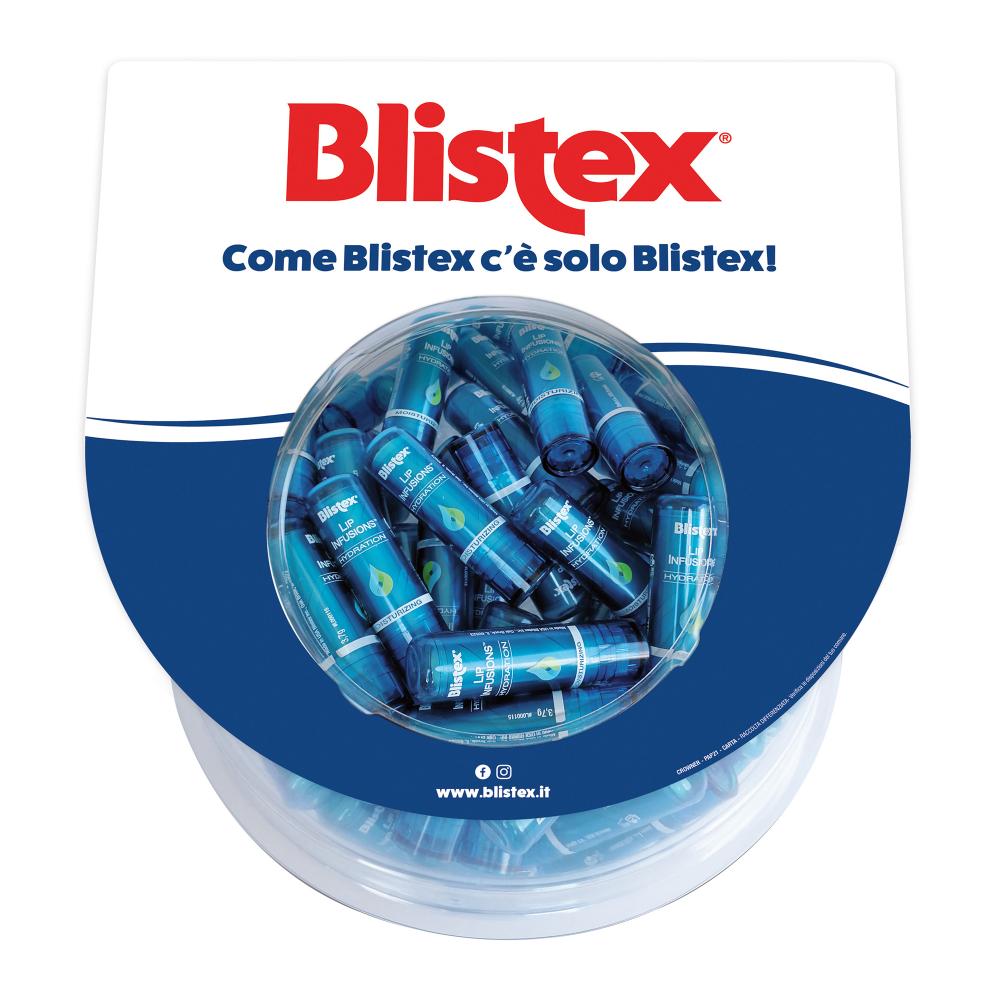 Blistex labbra Lip Infusions Hydration stick idratante Espositore 24 pz