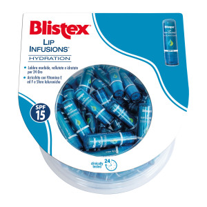 Theken-Display Blistex Lip Infusions Hydration 24 Stk.