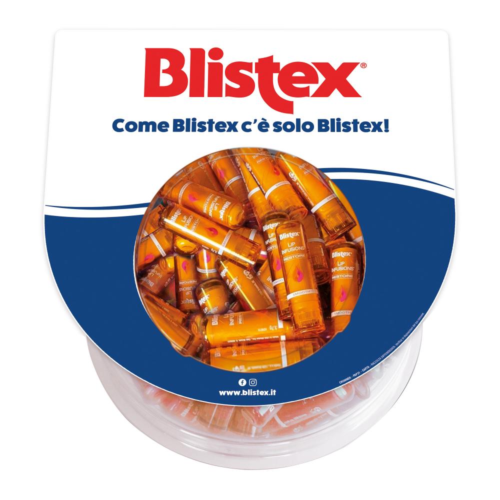 Blistex labbra Lip Infusions Restore stick idratante e protettivo Espositore 24 pz