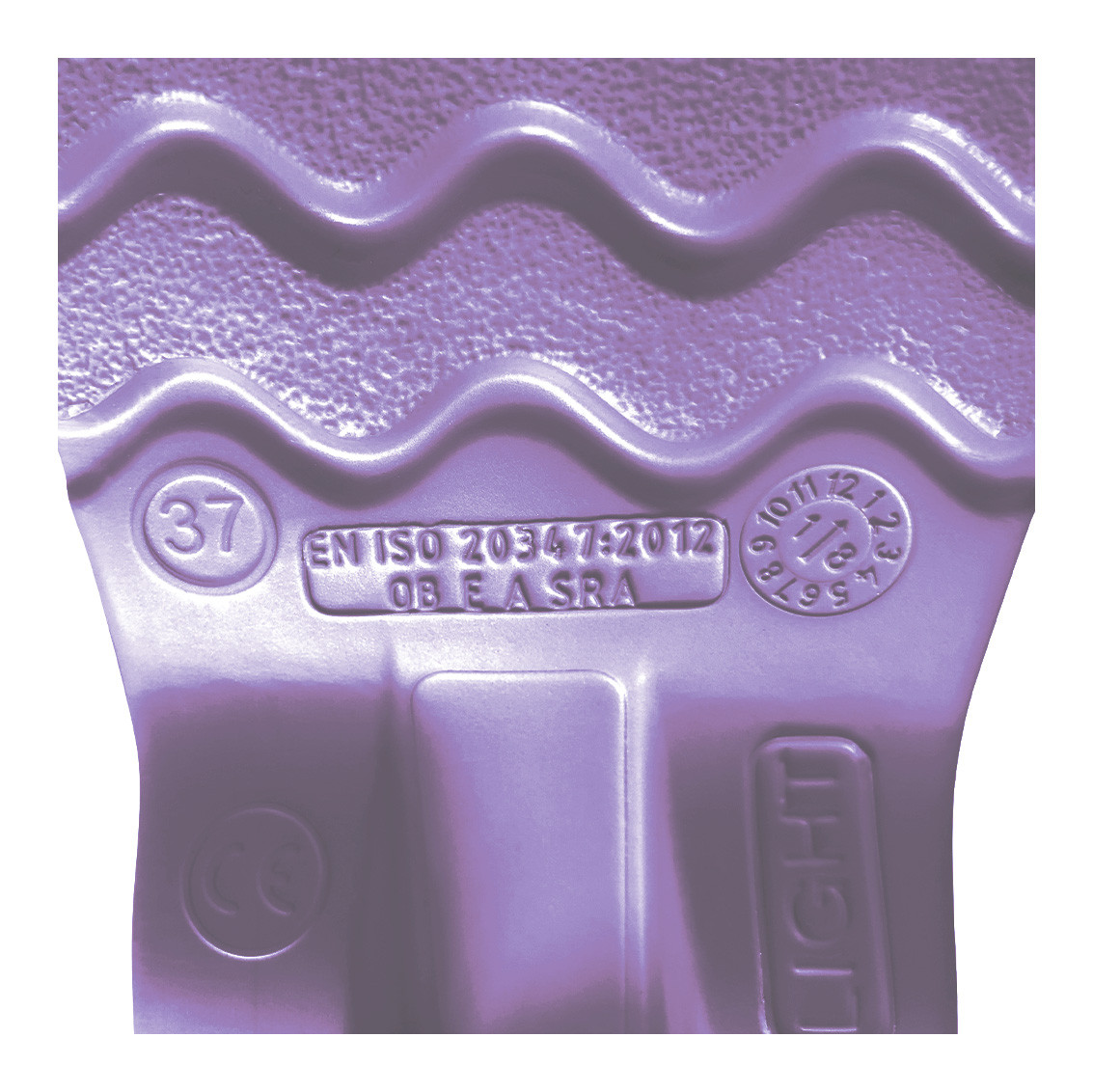 Professional sanitary clogs Light purple Size 35