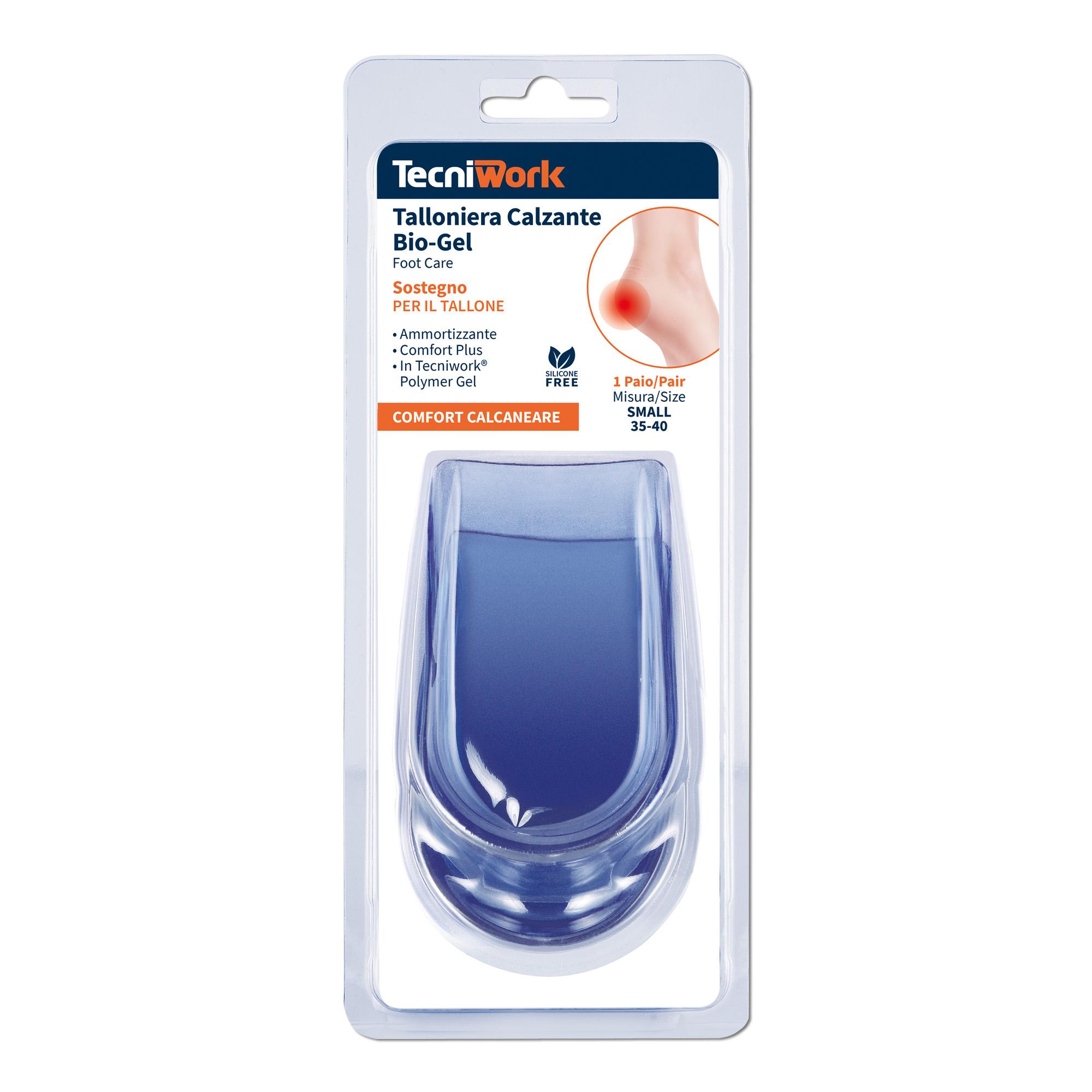 Tecniwork® Polymer Gel Comfort Plus Bio-Gel heel cushions