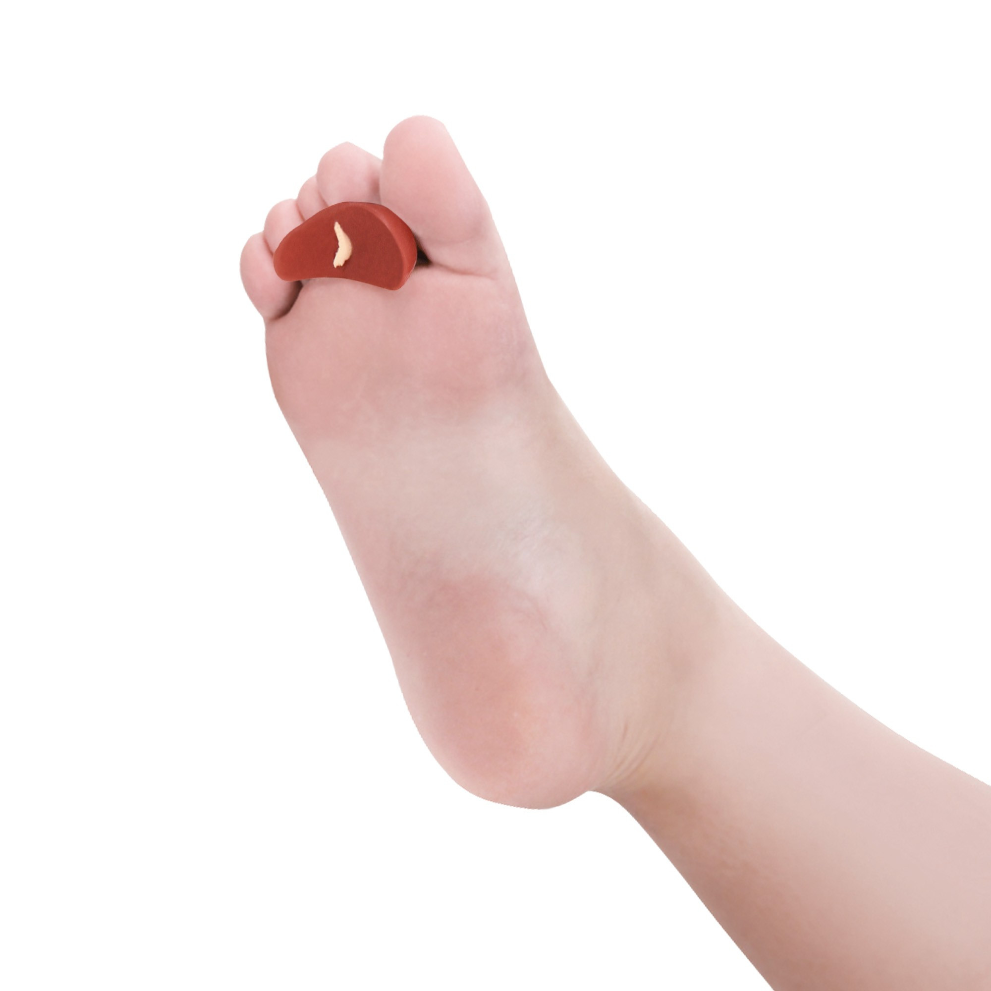 Cuscinetto per dita dei piedi in Tecniwork Polymer Gel con elastico regolabile