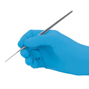 Powder-free nitrile gloves