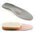 Semi-finished resin metatarsal insoles in kit form