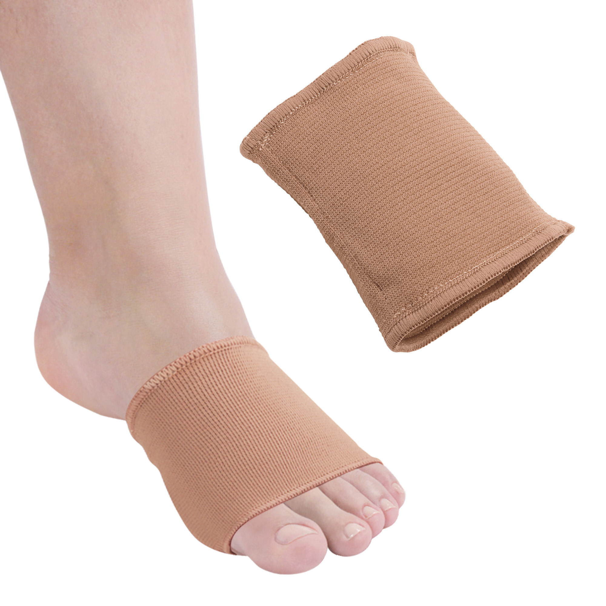 Metatarsal band for feet made of fabric and Tecniwork Polymer Gel