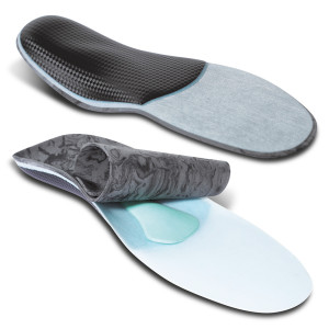 Modules semi-finis en résine pour pied valgus thermoformés à coller