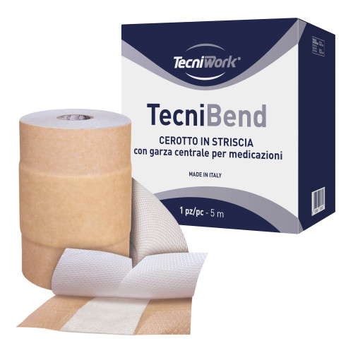 TecniBend - Bandes avec gaze centrale pour pansements