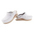 Relax clogs closed with spring white
