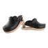 Relax clogs closed with black spring