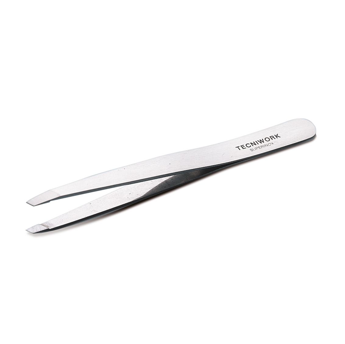 Professional Stainless Steel Eyebrow Tweezers with Oblique Tip