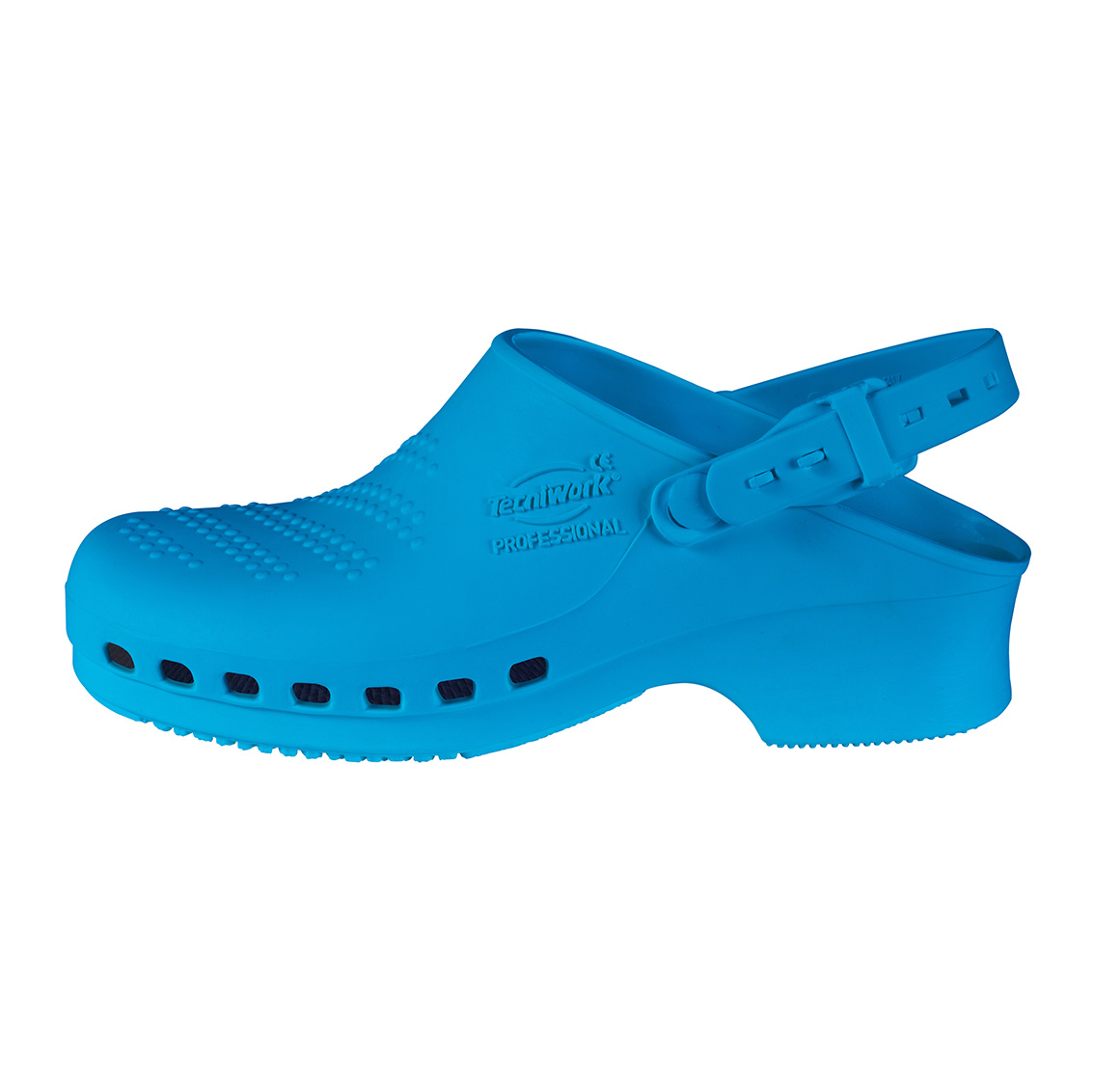 Professional sanitary clogs light blue