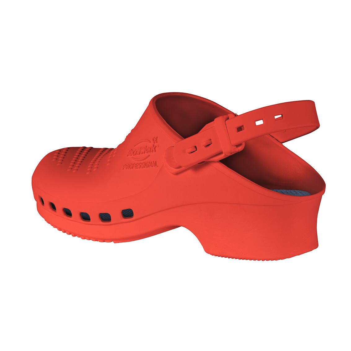 Professional sanitary red clogs