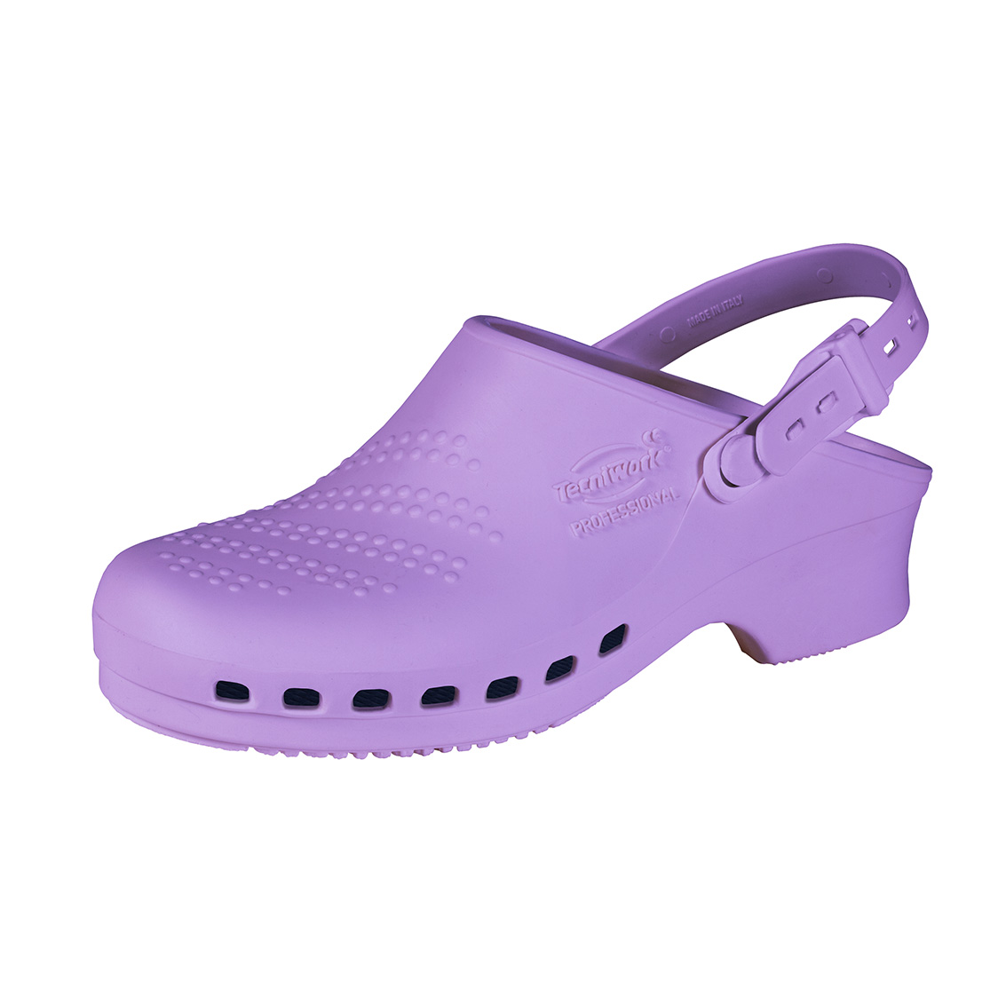 Professional sanitary clogs purple