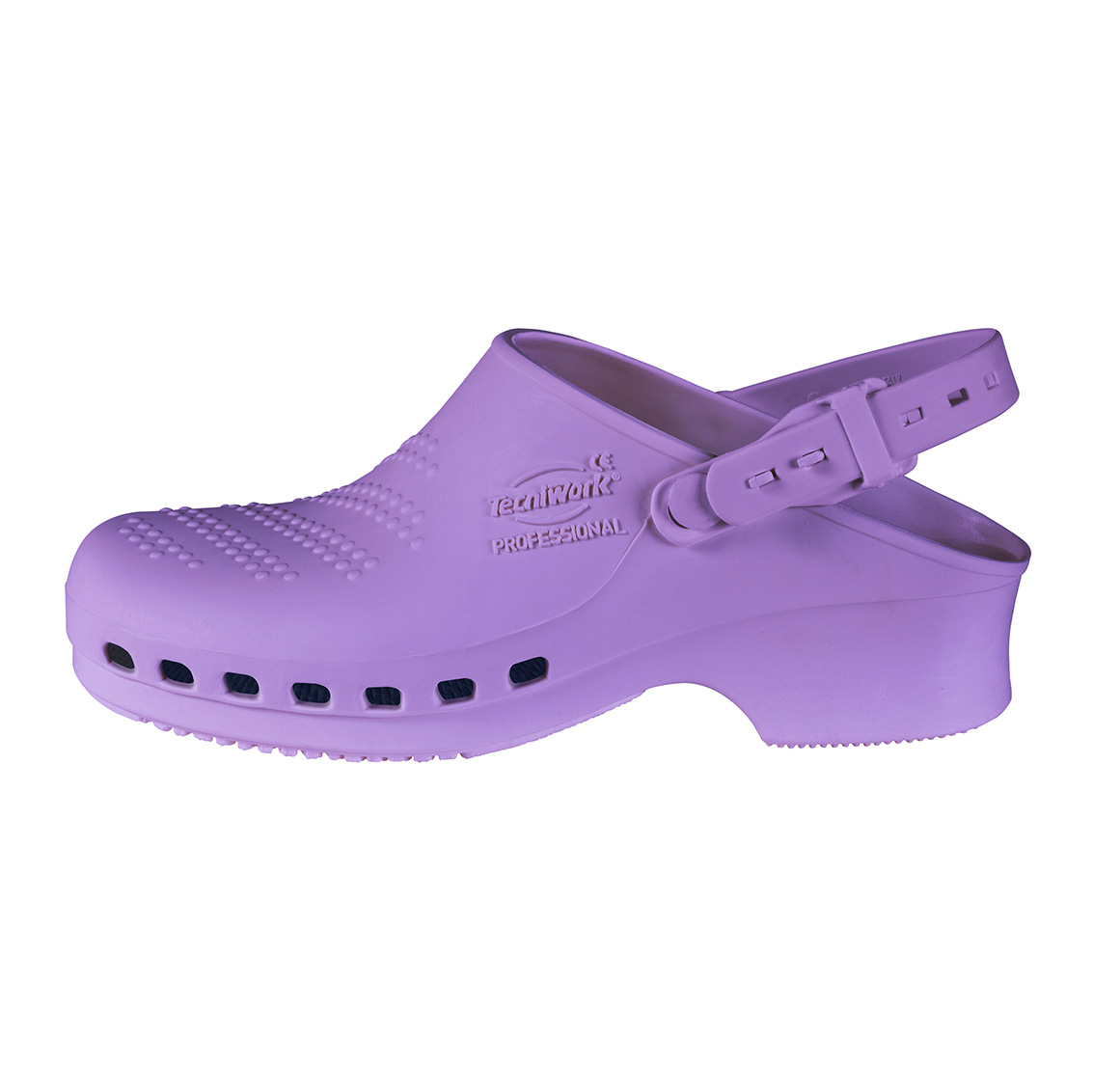 Professional sanitary clogs purple