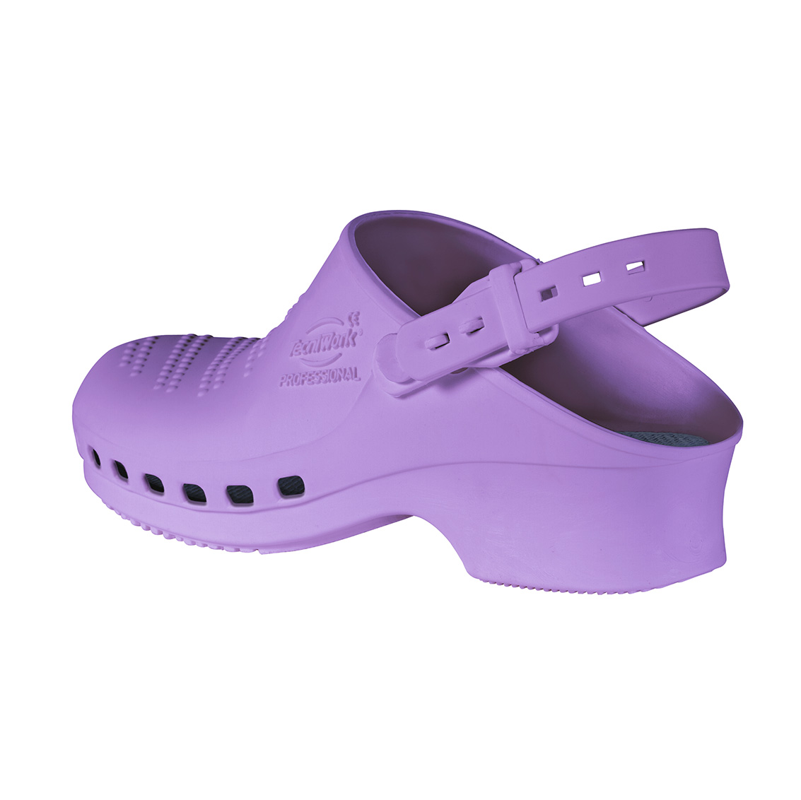 Professional sanitary clogs purple