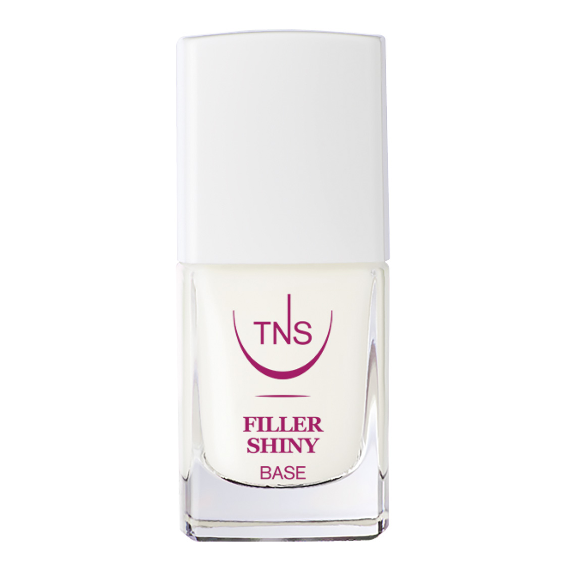 TNS Filler Shiny White Base blanche pour vernis ongles lissante 10 ml