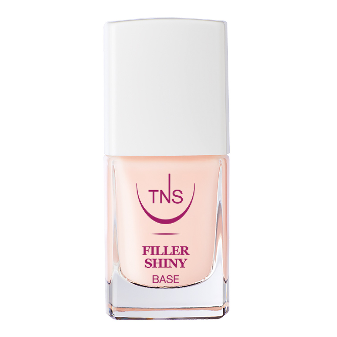 TNS Filler Shiny Rosa glättende Nagellackbasis 10 ml