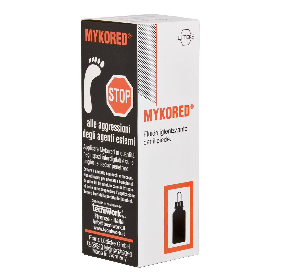 Mykored - Hygienisierendes und desodorierendes Tröpfchenfluid für Haut und Zehennägel 50 ml
