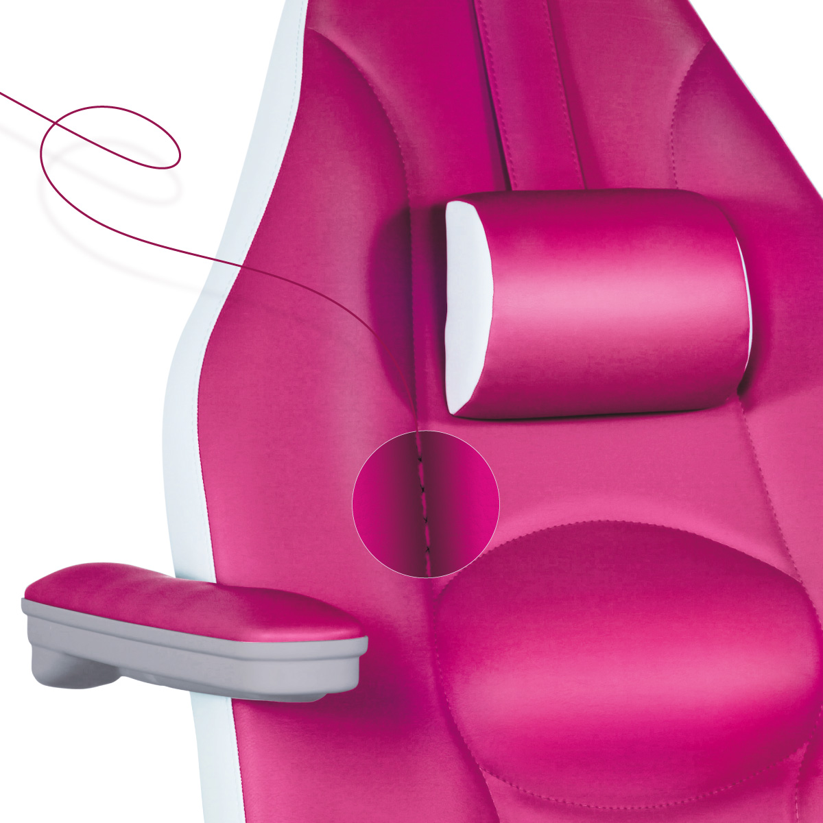 Gaia 3-motor reclining electric chair