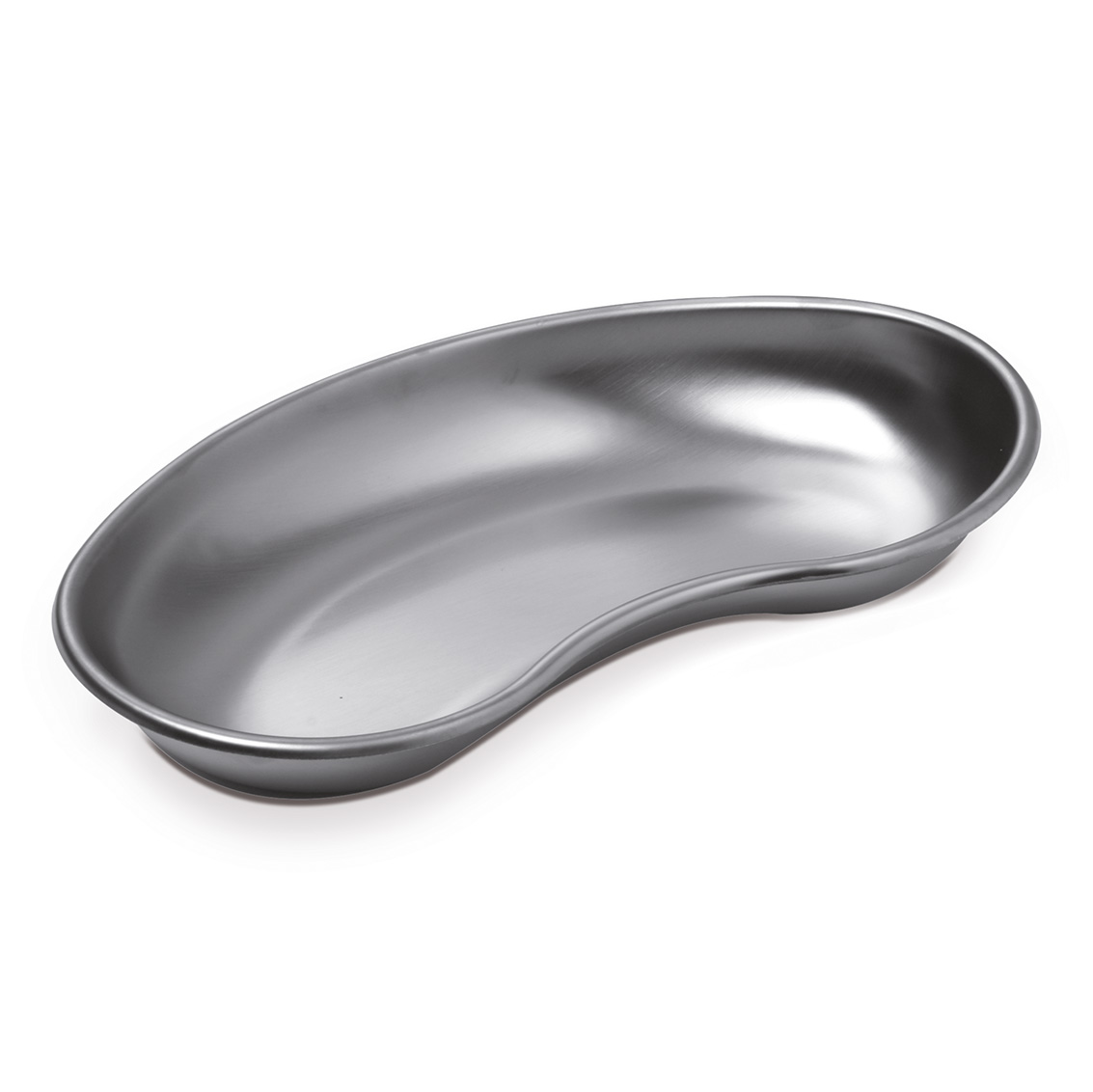 Stainless steel kidney-shaped basin Medium size