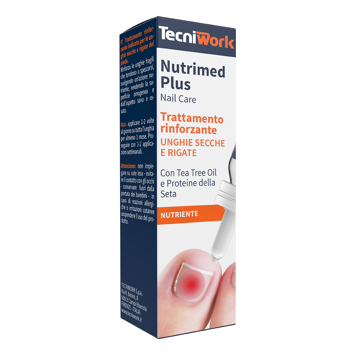 Trattamento rinforzante per unghie secche e rigate Nutrimed Plus 15 ml