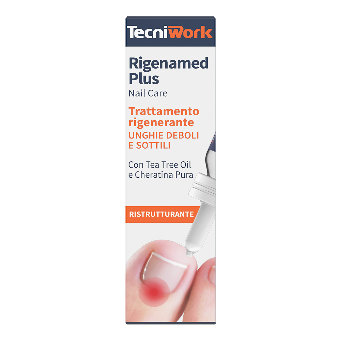 Trattamento rigenerante per unghie deboli e sottili Rigenamed Plus 15 ml