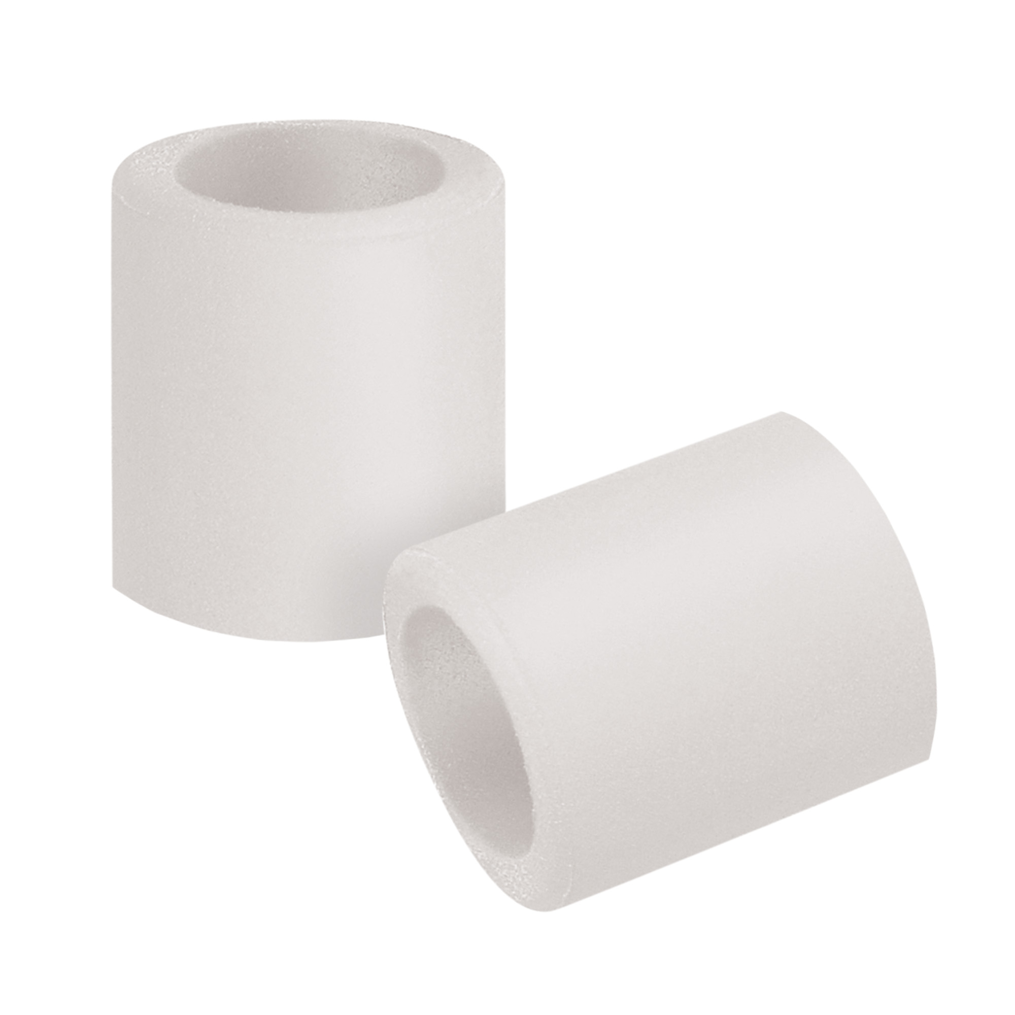 Bande d'orteils tubulaire trasparente en Tecniwork Polymer Gel, taille Large 4 pc.