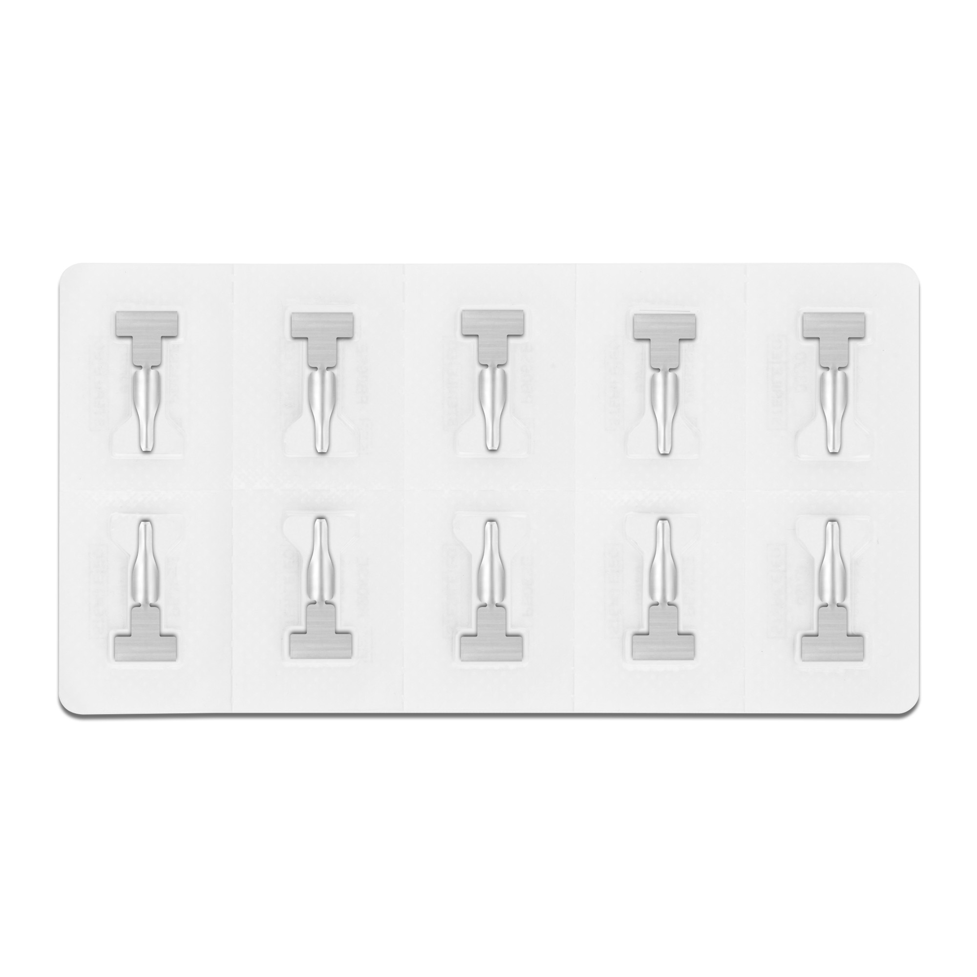 Microlames professionnelles stériles à usage unique Secure Lock taille 0 50 pcs