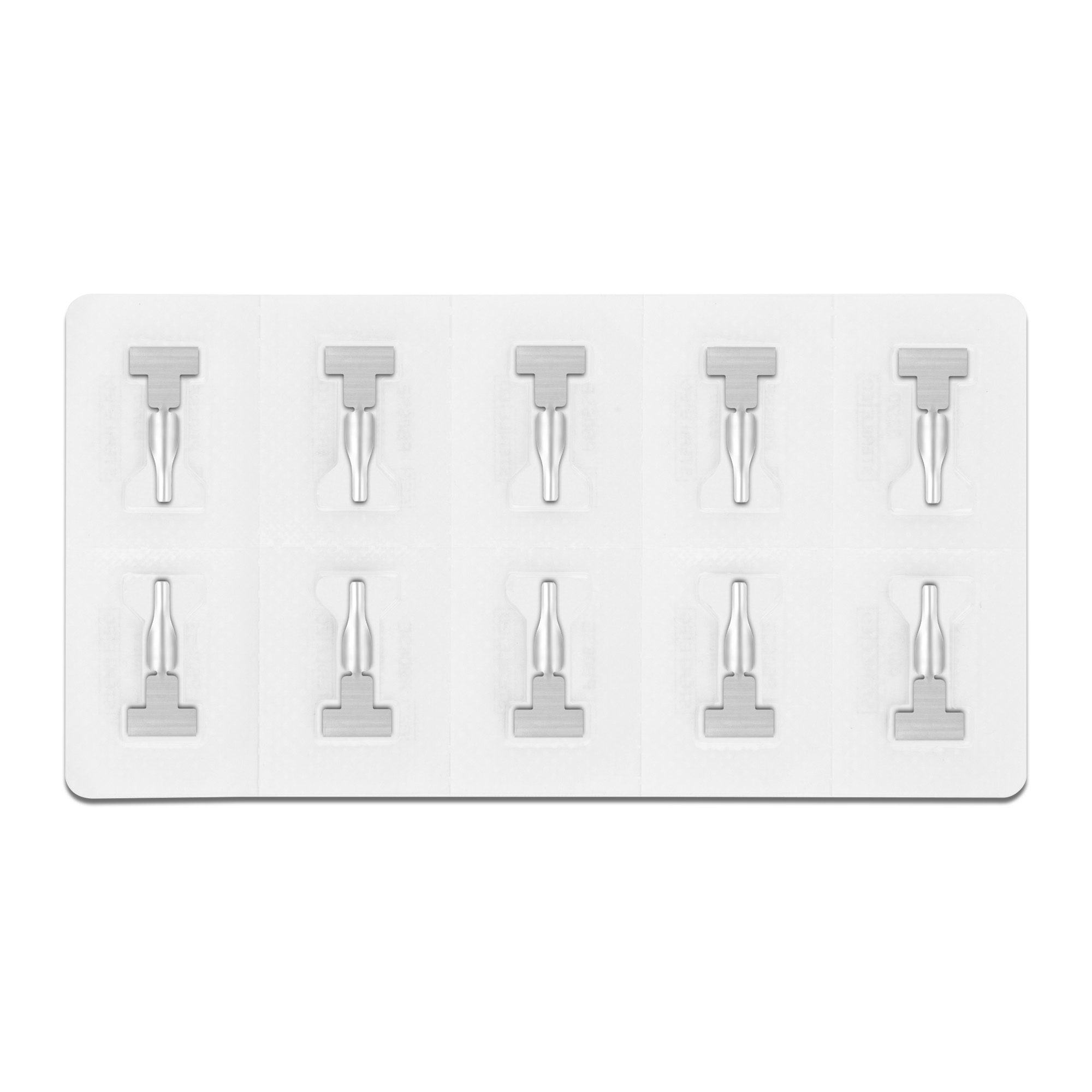 Microlames professionnelles stériles à usage unique Secure Lock taille 0.5 50 pcs