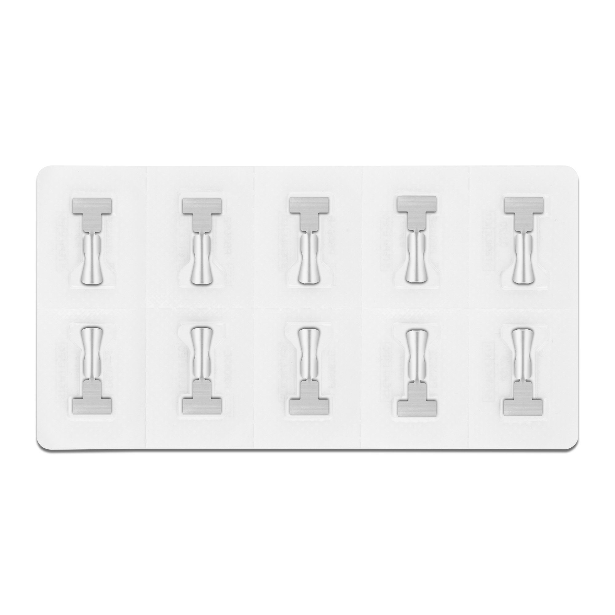 Microlames professionnelles stériles à usage unique Secure Lock taille 2 50 pcs