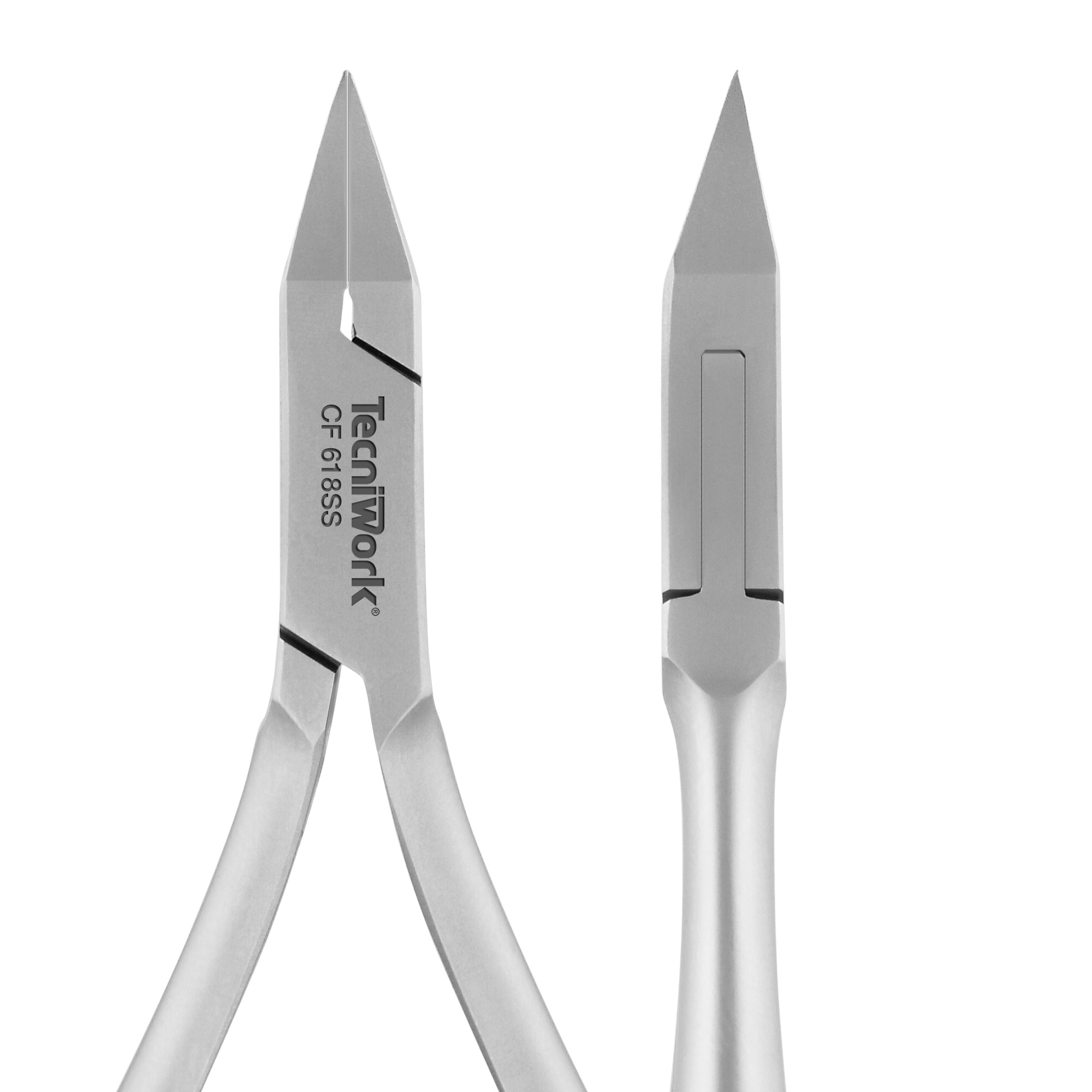 Professional nail nippers straight jaw cut 12 mm