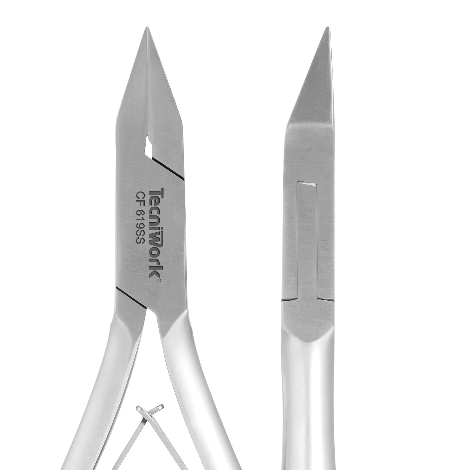 Professional nail nippers straight jaw cut 16 mm