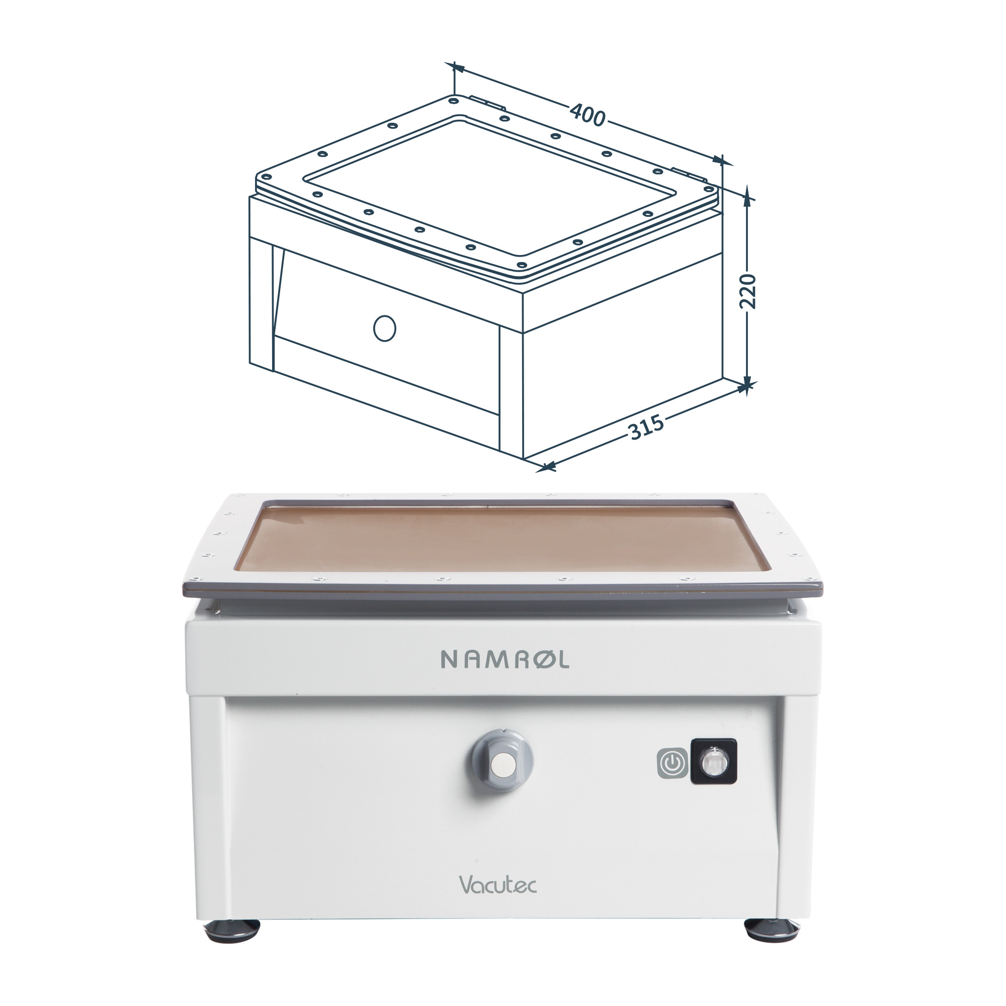 Vacuum pressure platform with integrated vacuum pump Vacutec