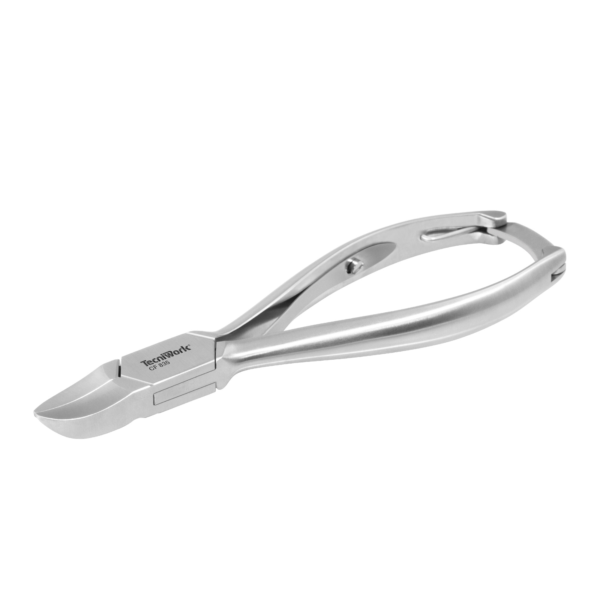 Professional nail nippers with round tip Concave cut 23 mm