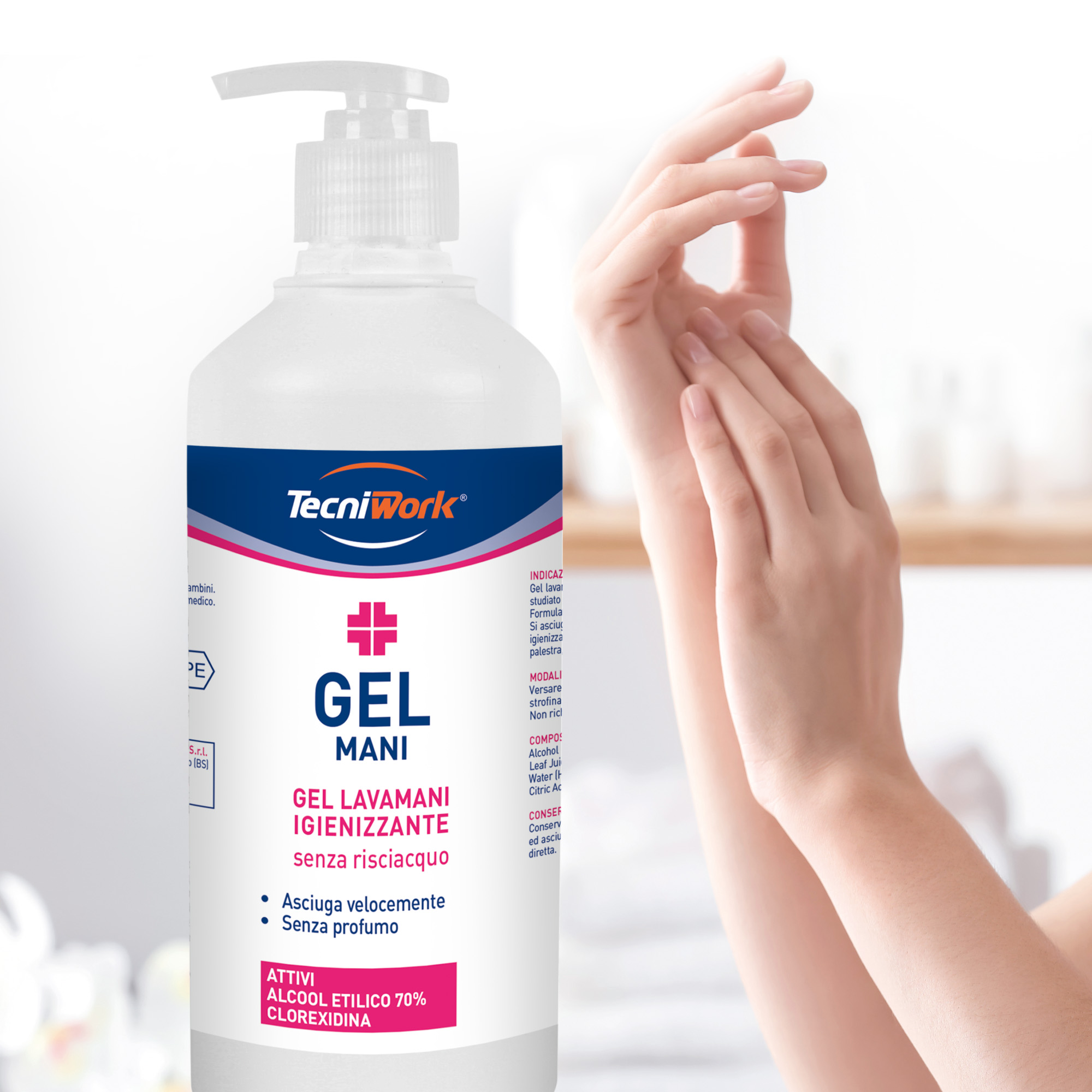 Gel pour le lavage des mains 400 ml