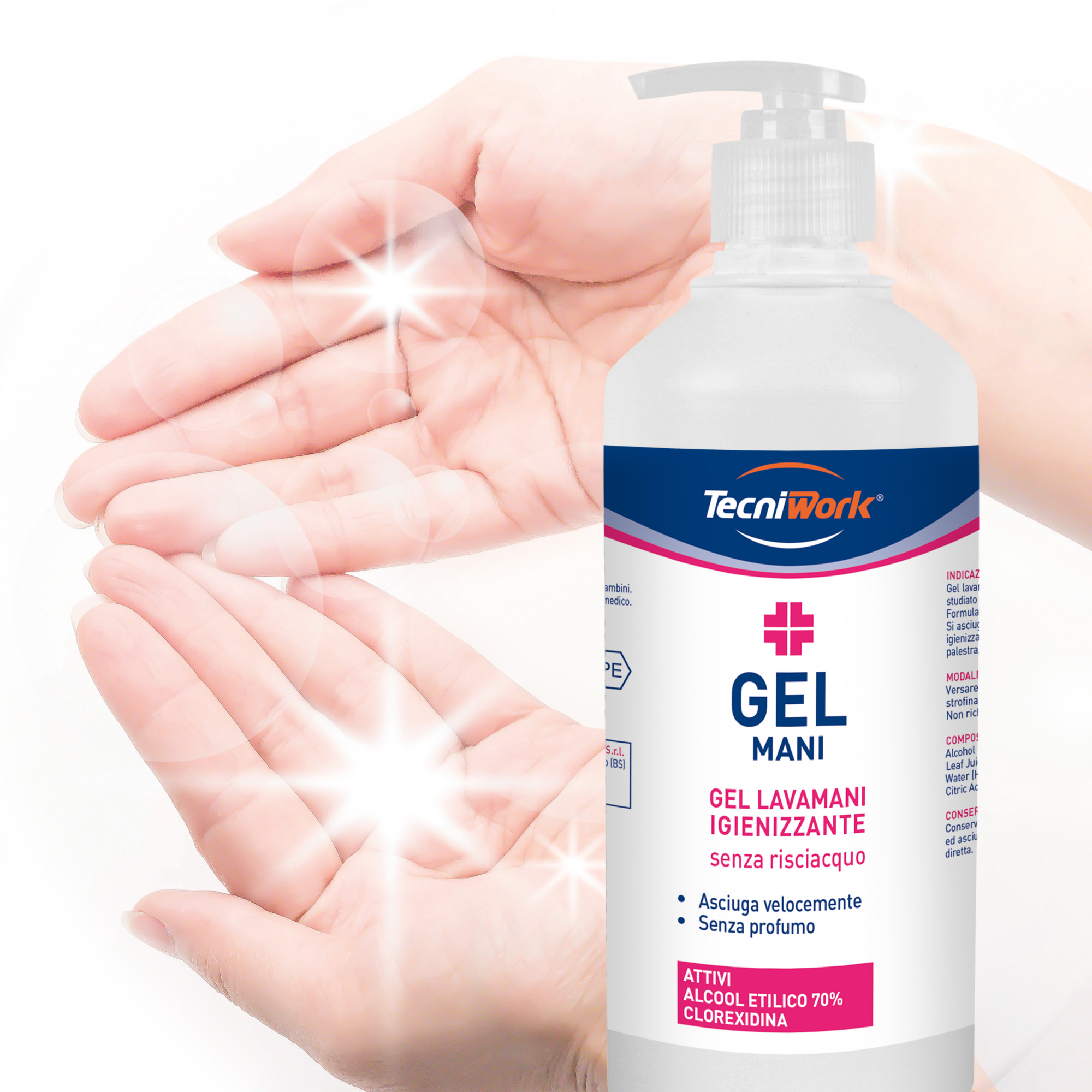 Gel pour le lavage des mains 400 ml